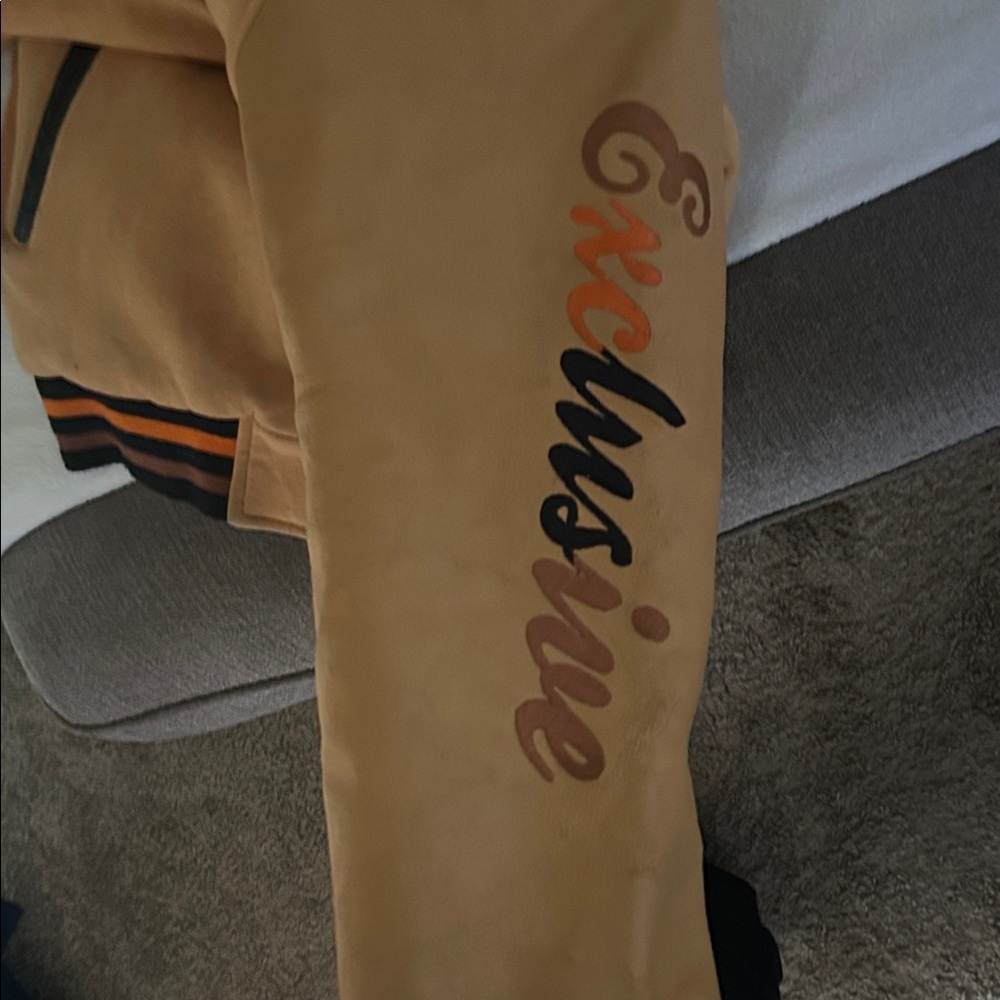 Tan Varsity Jacket - image 4